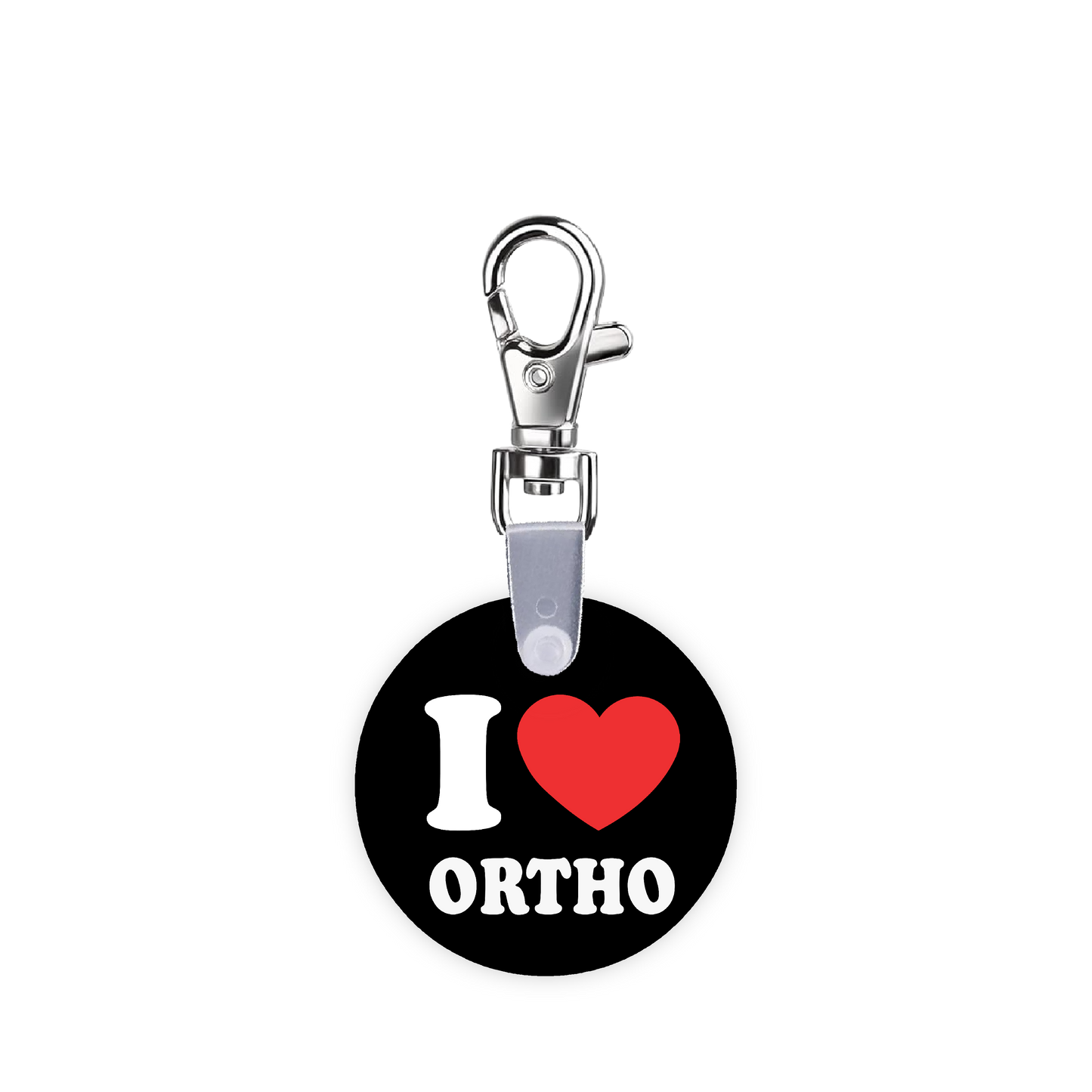 I Heart Ortho Smart CodeClip Keychain