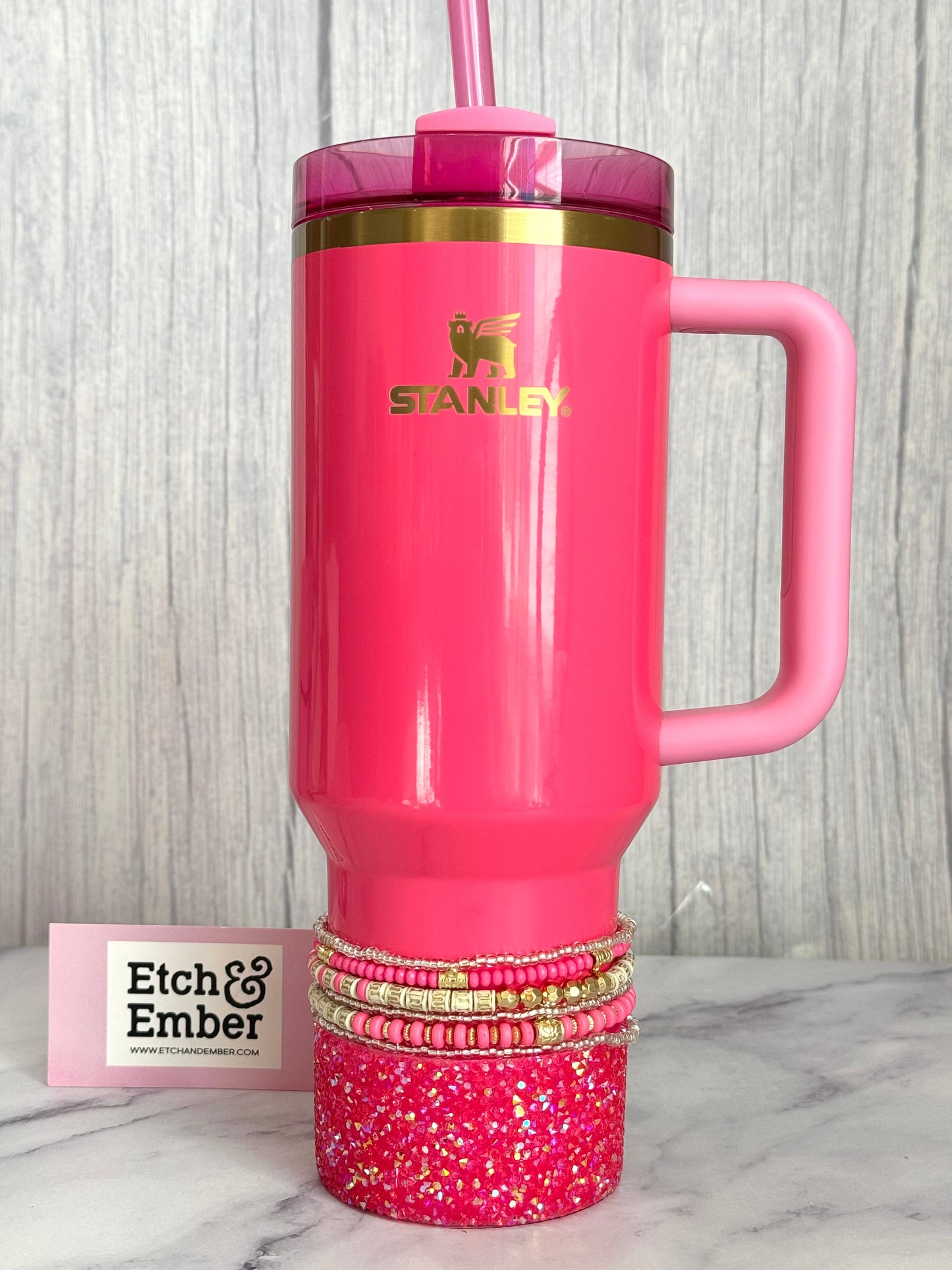 Pink Parade Druzy BLING Tumbler Boot