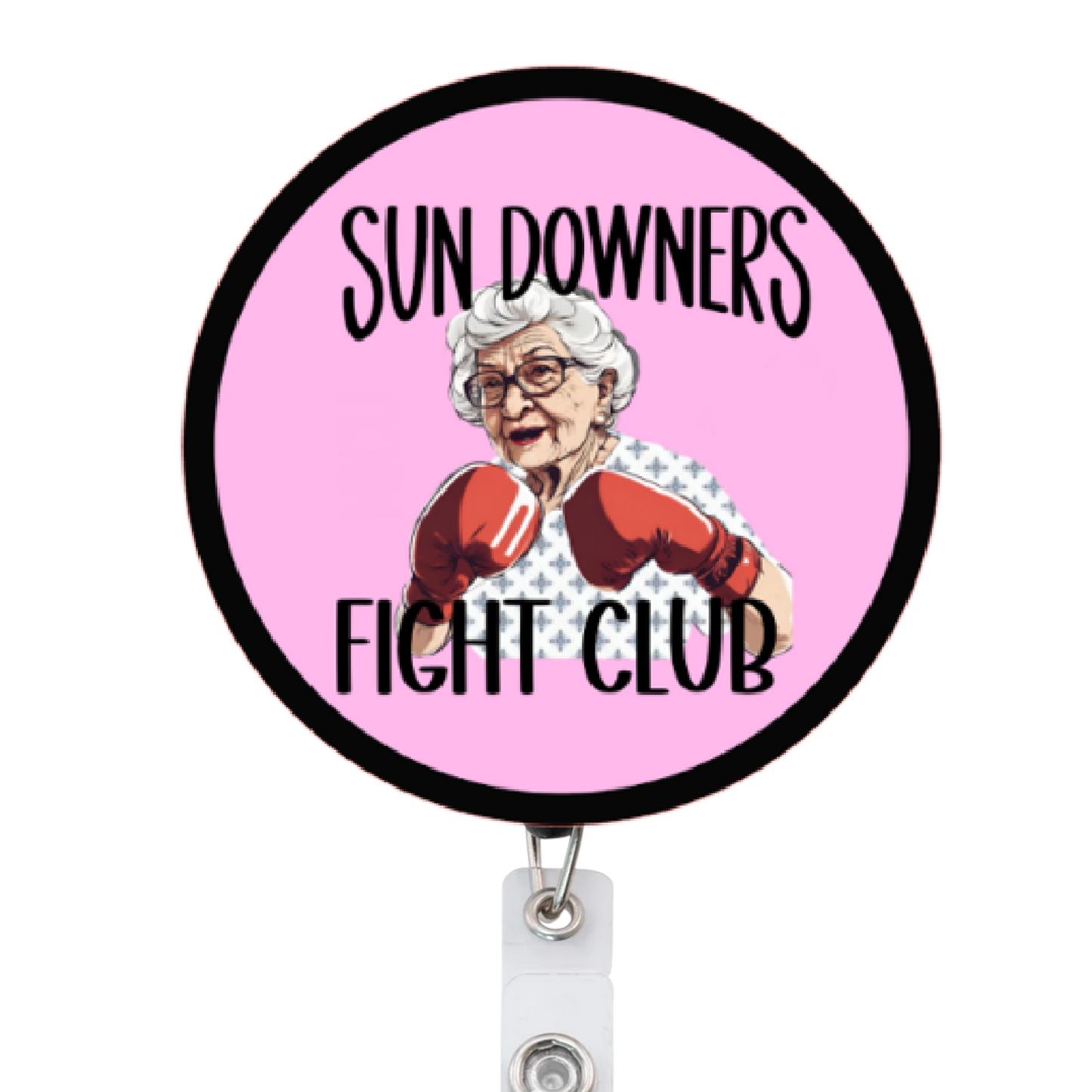 Sundowner’s Fight Club Attached Badge Reel