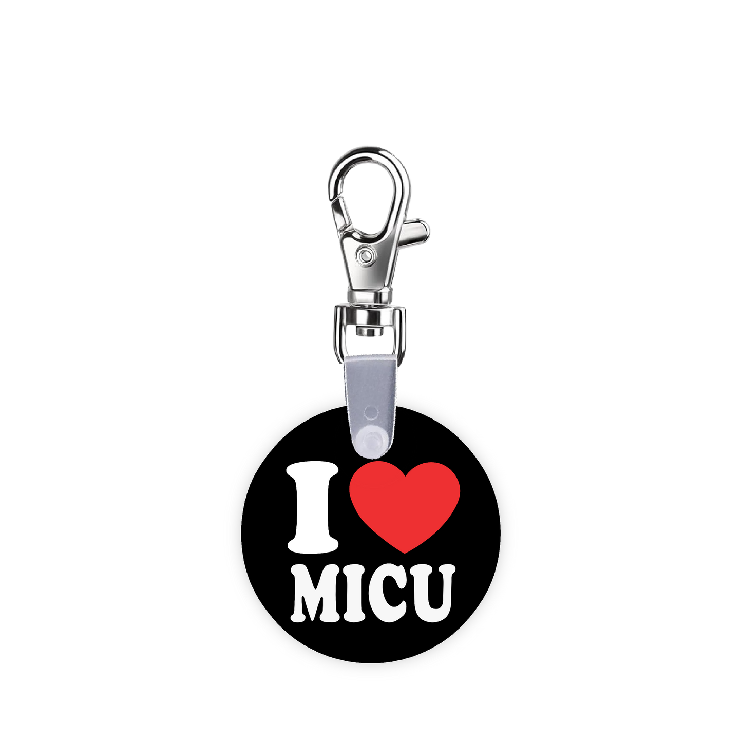 I Heart MICU Smart CodeClip Keychain