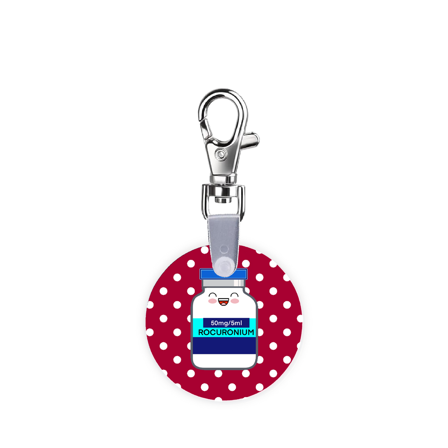 Rocuronium Roc’n Around The Christmas Tree Smart CodeClip Keychain