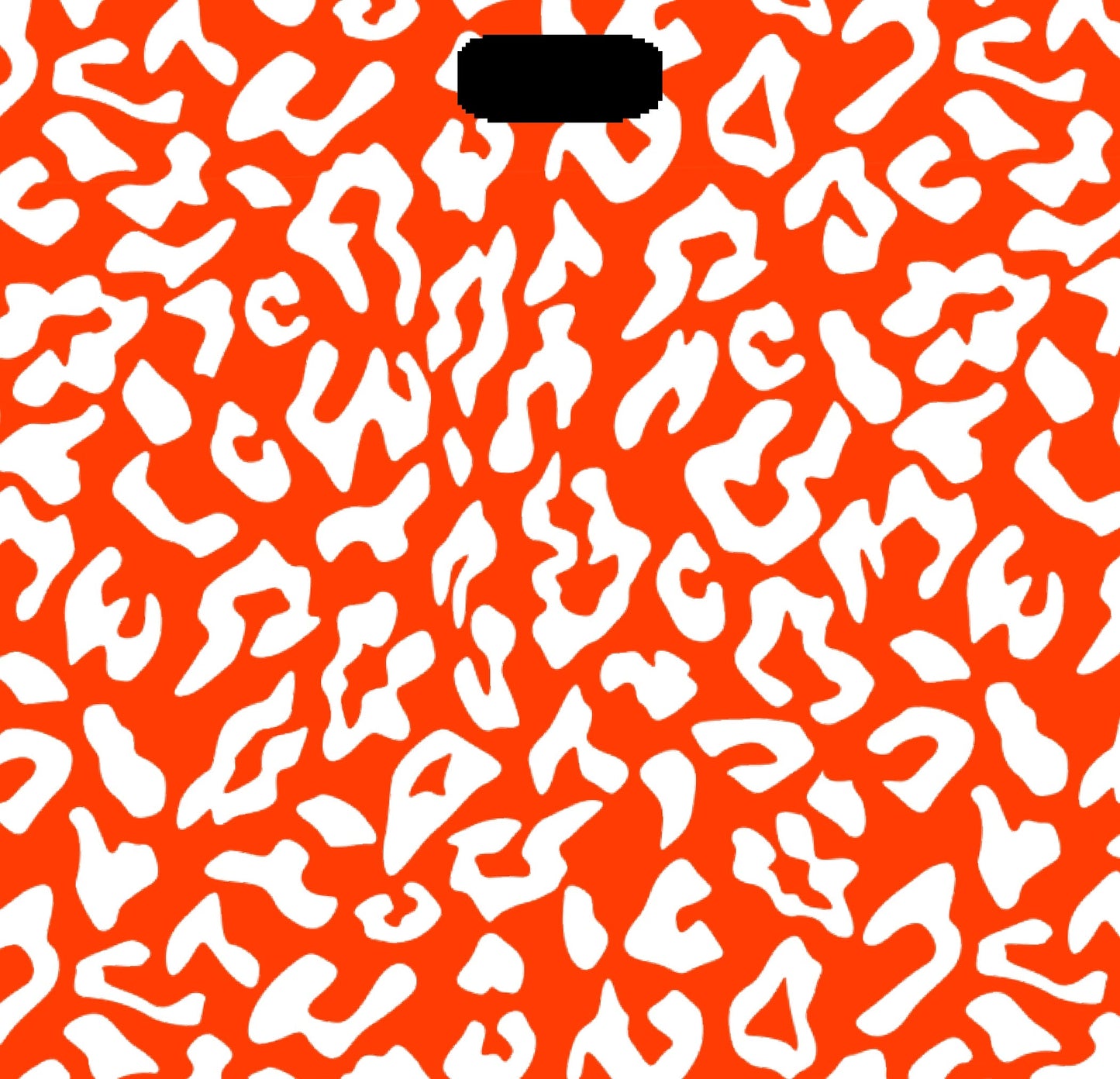 GlamCard™ Orange Leopard Shoe (Croc) Charm