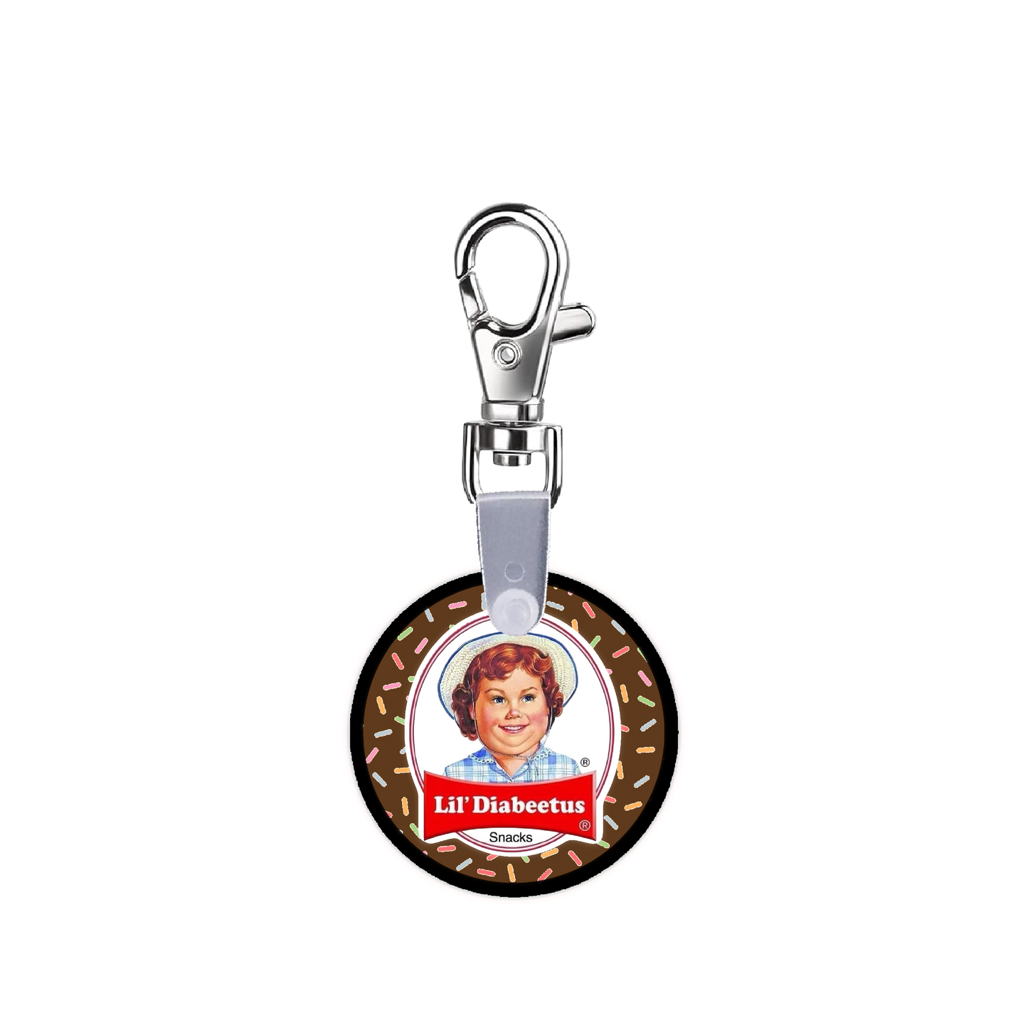Little Diabeetus Smart CodeClip Keychain