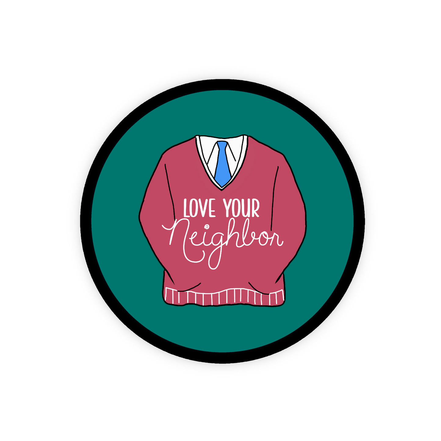 Love Your Neighbor Smart Codeclip Button