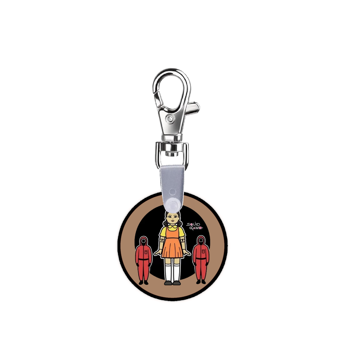 Squ*d Game Smart CodeClip Keychain