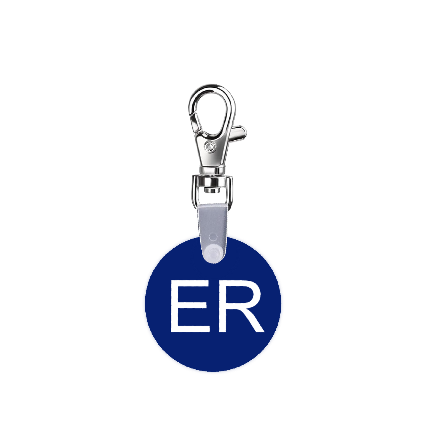 Blue ER Smart CodeClip Keychain