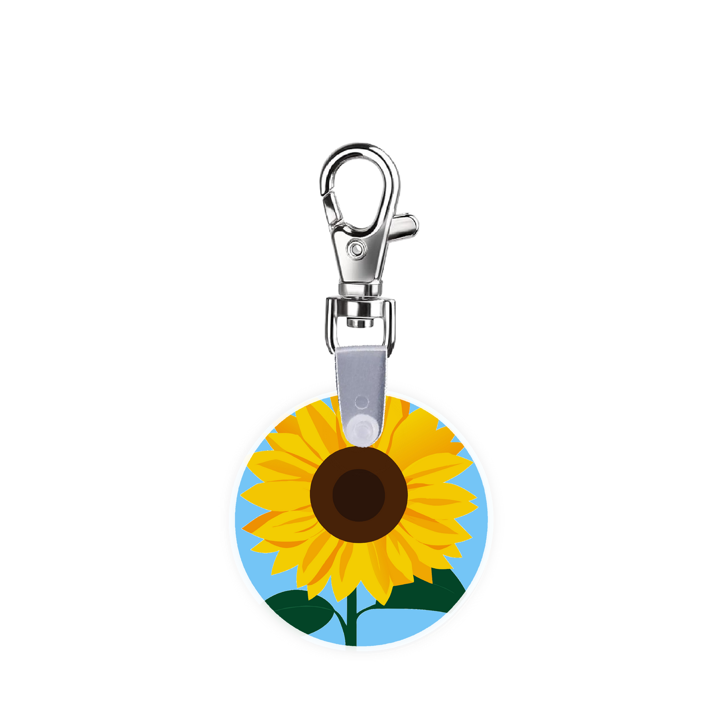 Sunflower Smart CodeClip Keychain