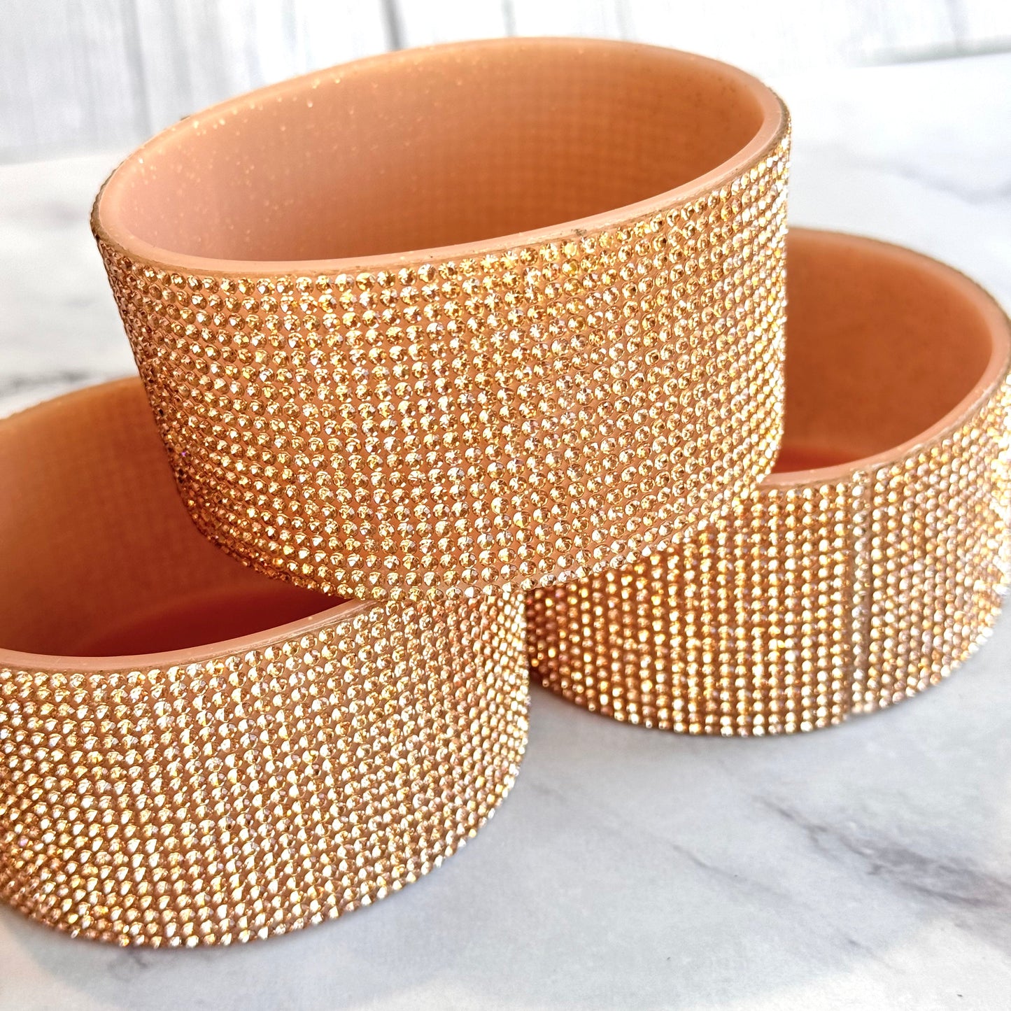 ROSE GOLD BLING Tumbler Boot