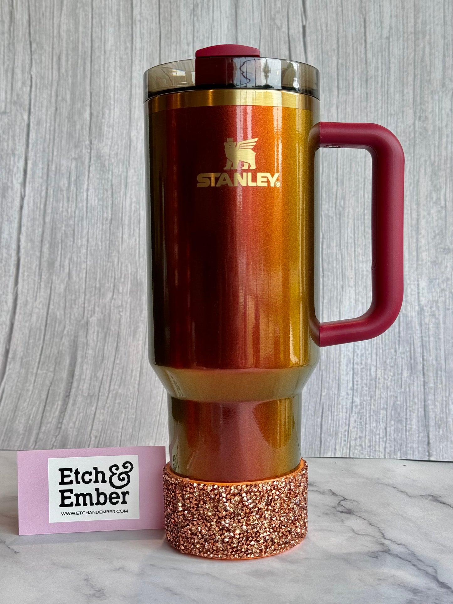 Copper Druzy BLING Tumbler Boot