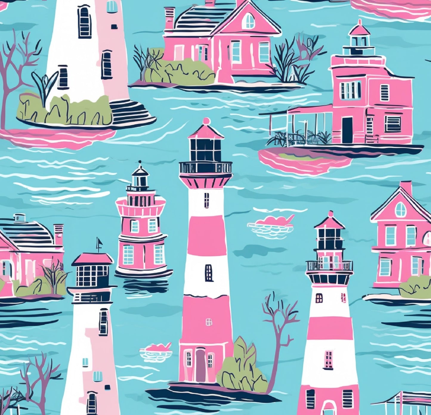 GlamCard™ Lighthouses Shoe (Croc) Charm