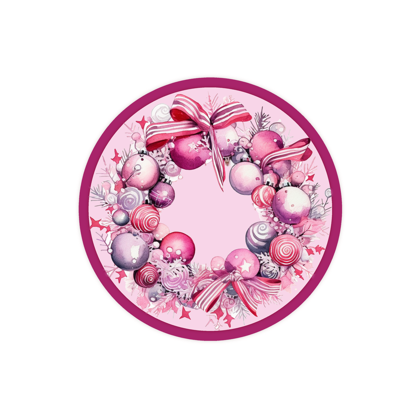 Pink Christmas GlamClip