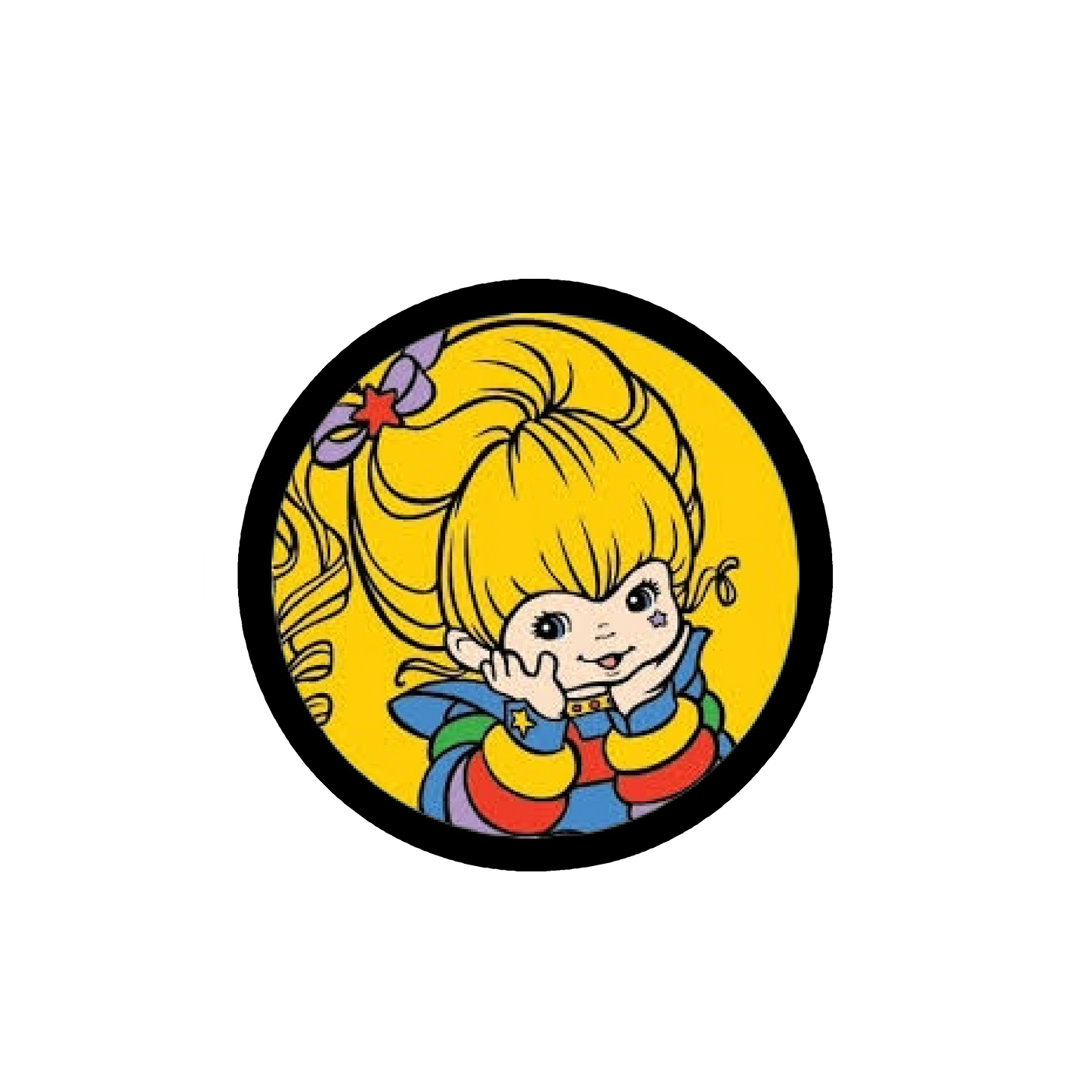 Retro Rainbow Brite GlamClip