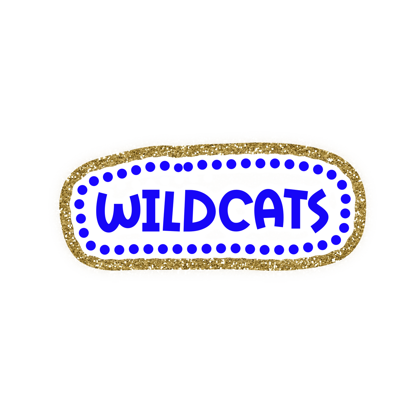 Kentucky Football Iron On Glitter Sports Patch