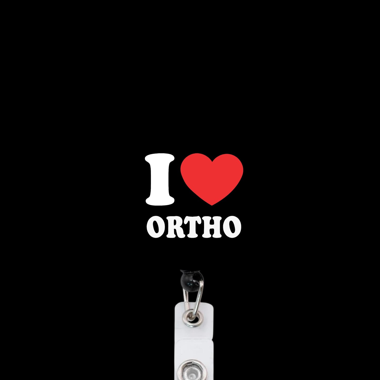 I Heart Ortho Badge Reel