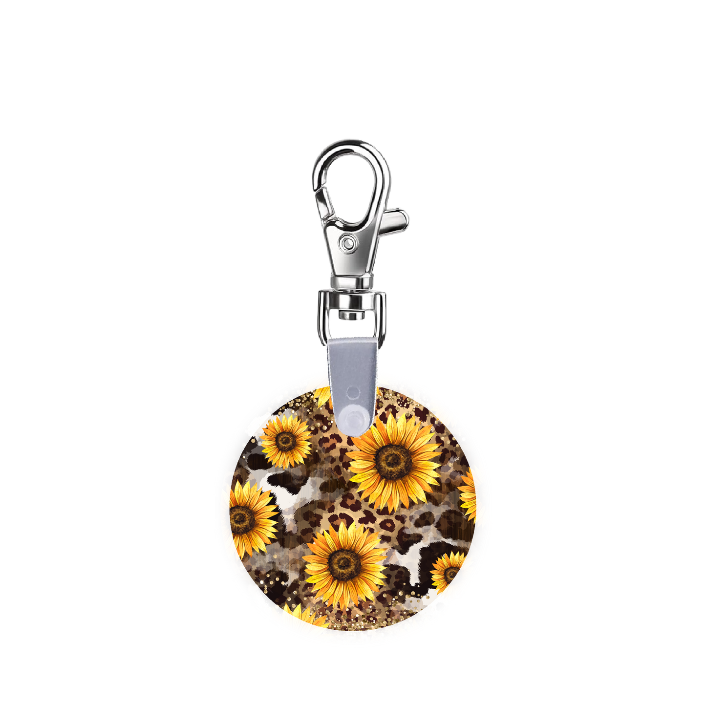 Sunflower Smart CodeClip Keychain