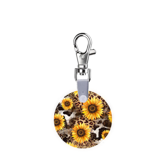 Sunflower Smart CodeClip Keychain