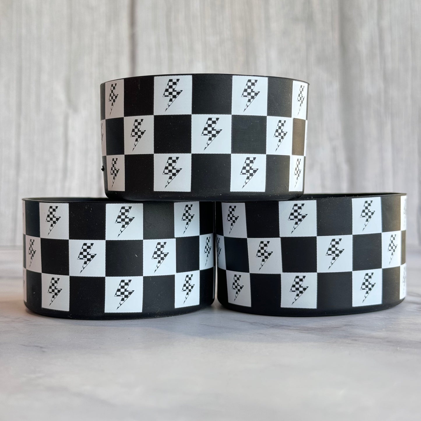 CHECKER BOLTS Tumbler Boot