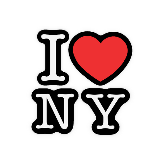 I Heart NY Patch Set Iron On Glitter Pop Culture Patch