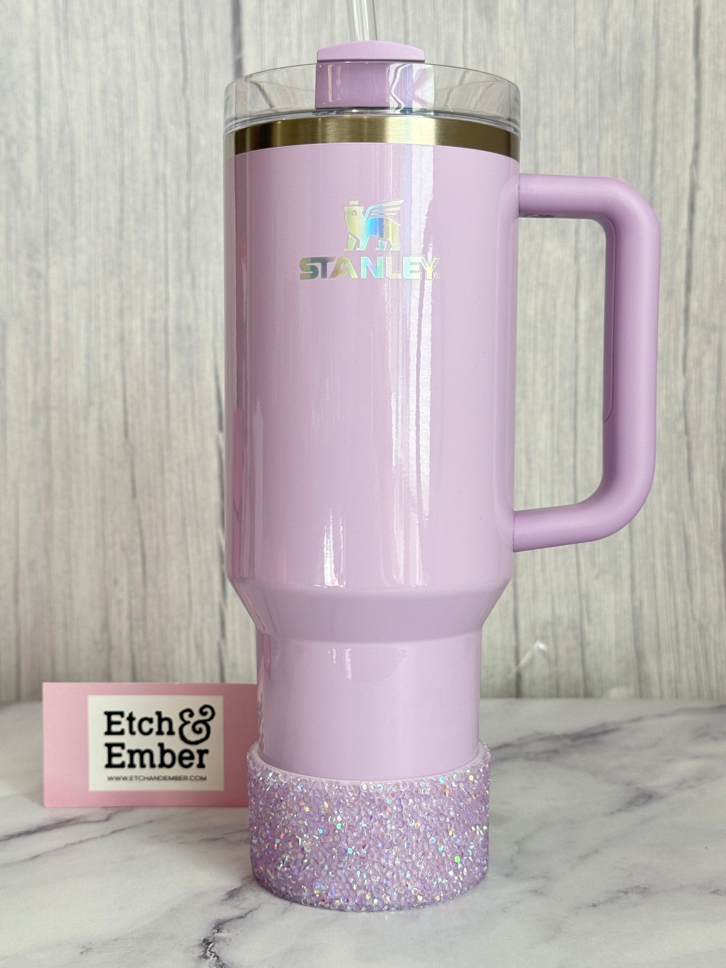 Sour Grape Druzy BLING Tumbler Boot