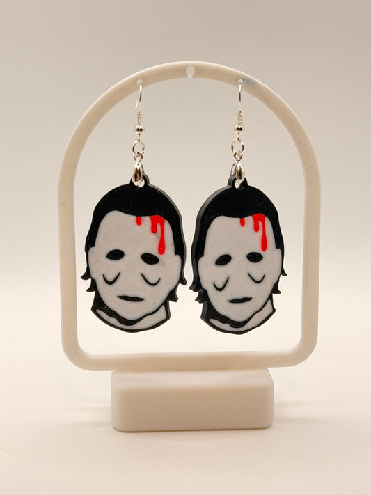 Halloween Michael Myers Earrings