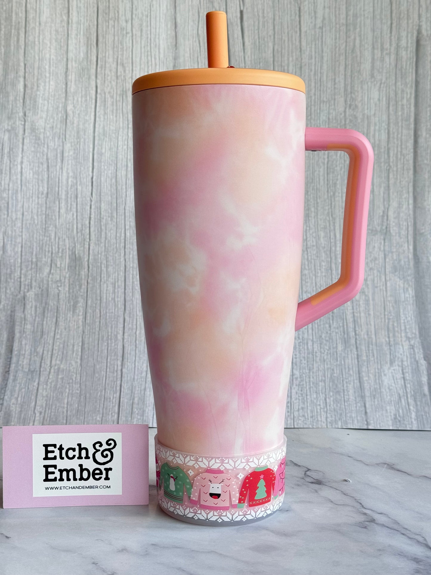 Christmas Sweaters Tumbler Boot