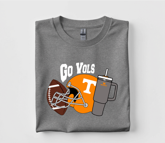 Go Orange Bougie Football T Shirt