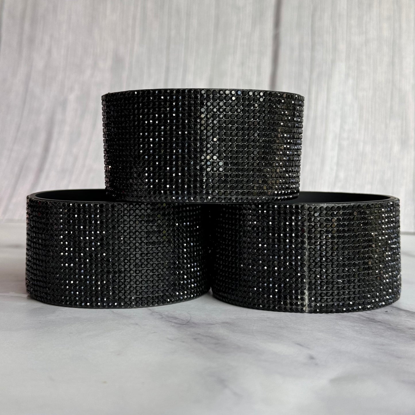 BLACKED OUT BLING Tumbler Boot