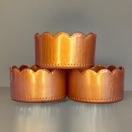 Copper Pearl Scallop Tumbler Boot