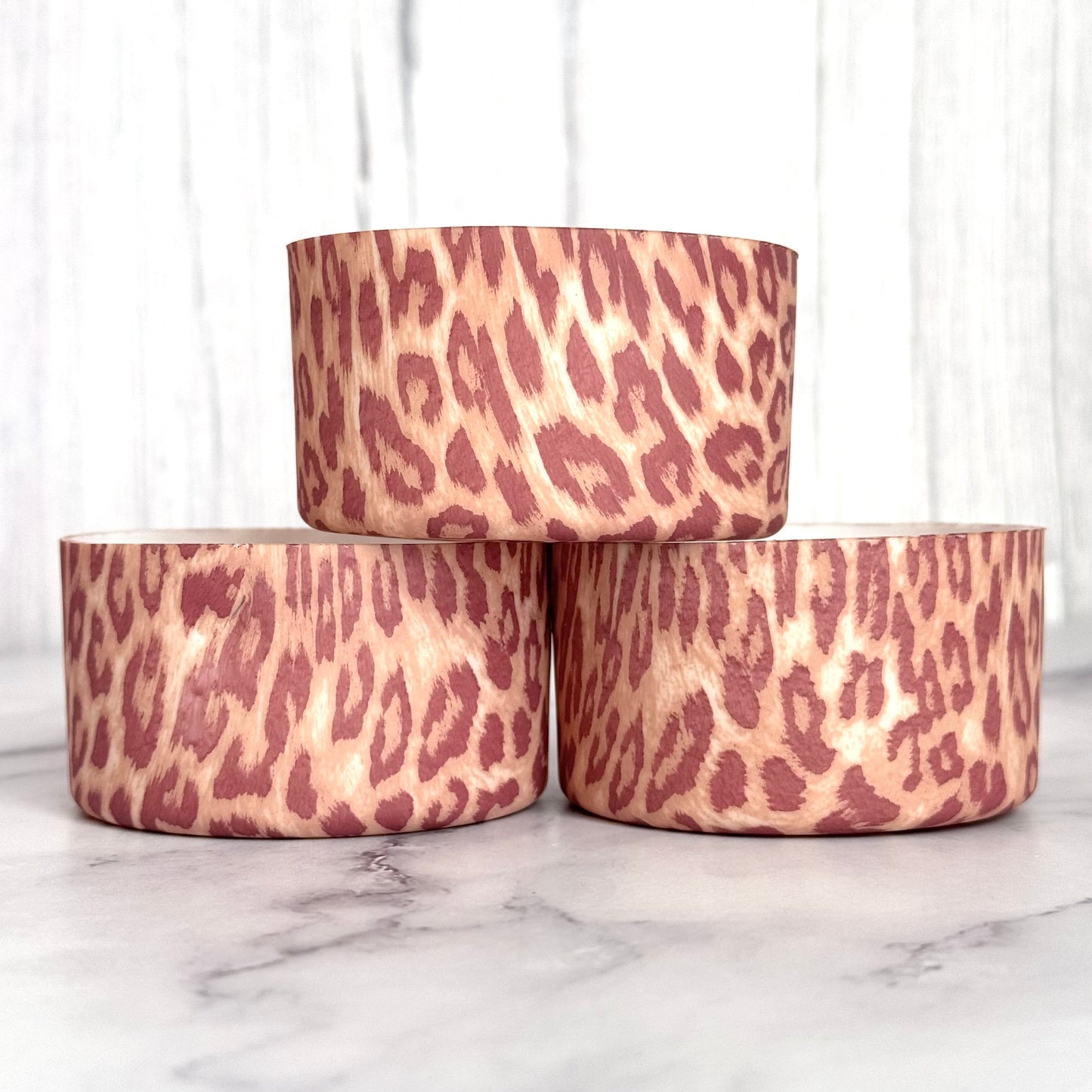Pink Leopard Smooth Tumbler Boot  *Hydroprint*