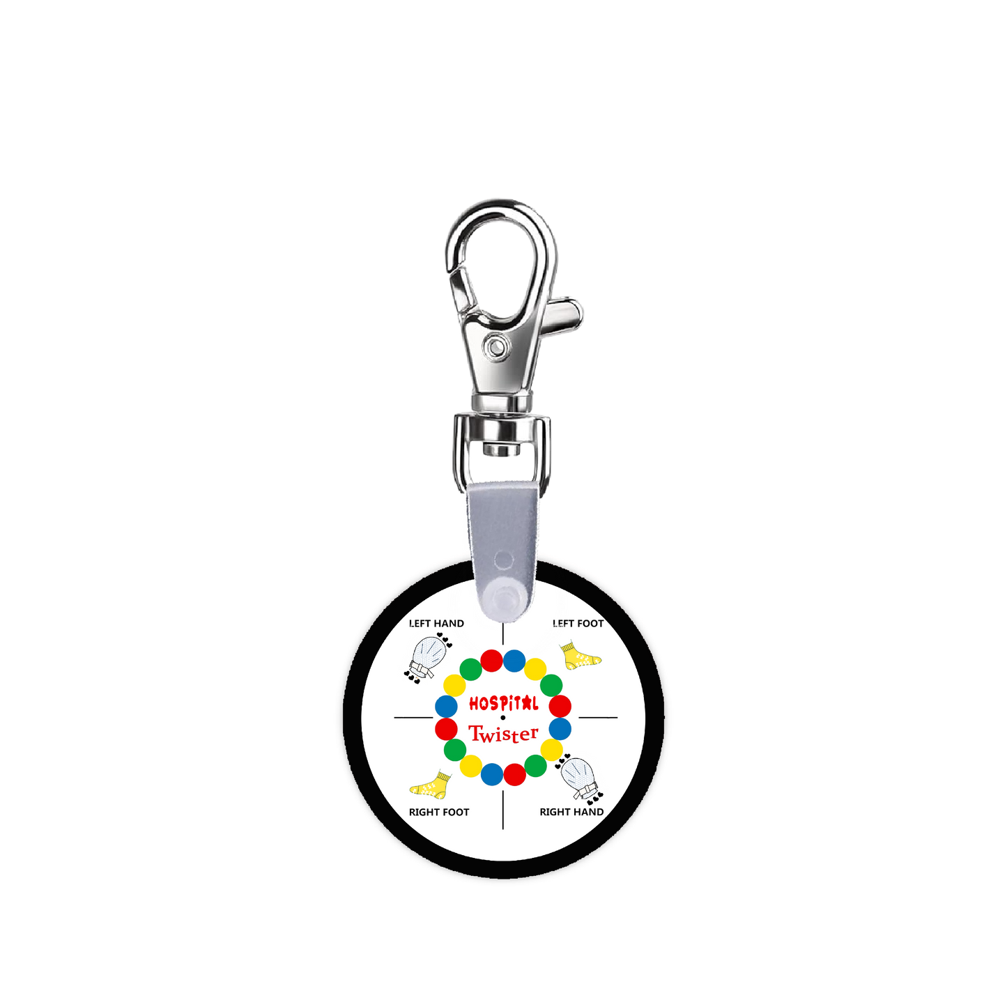 Hospital Twister Smart CodeClip Keychain