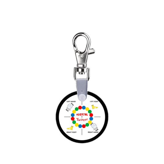 Hospital Twister Smart CodeClip Keychain