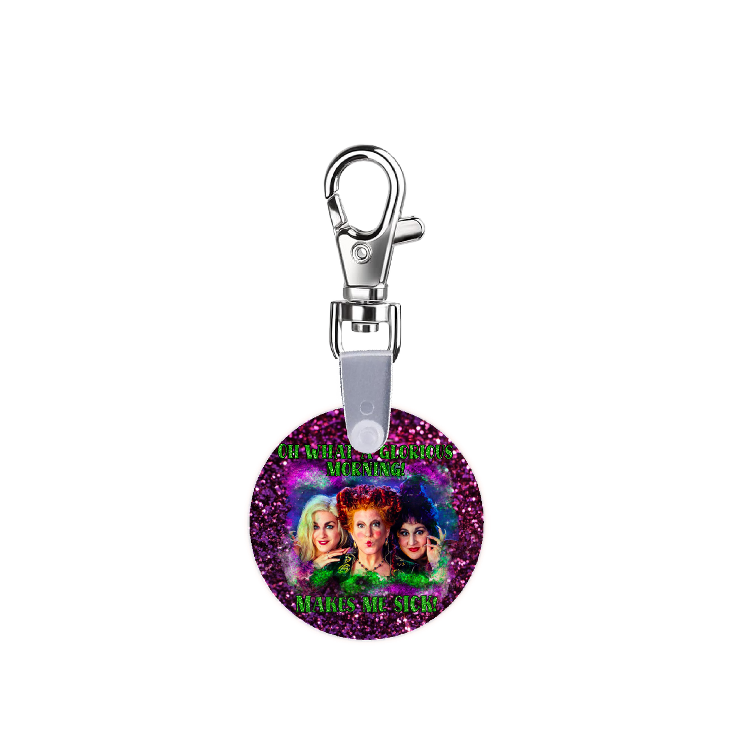 Halloween Hocus Pocus Smart CodeClip Keychain