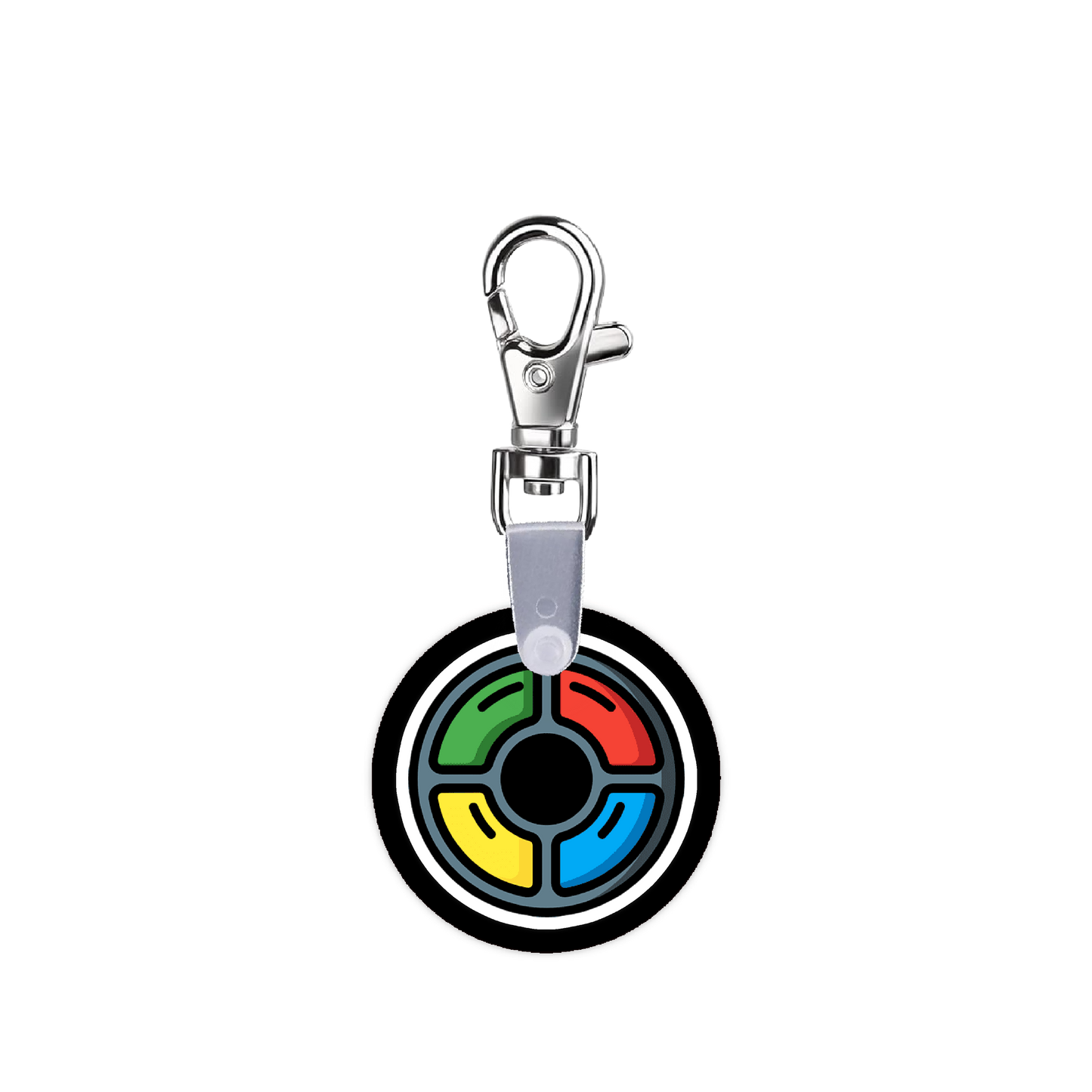 Simon Retro Game Smart CodeClip Keychain