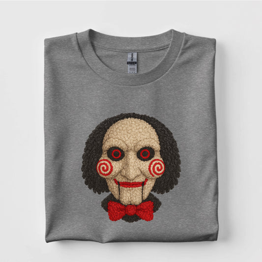 Jigsaw Faux Yarn Graphic T Shirt