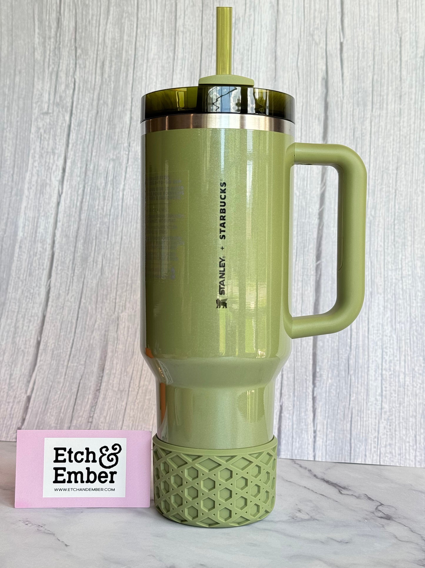 Olive Pearl WAFFLE Tumbler Boot