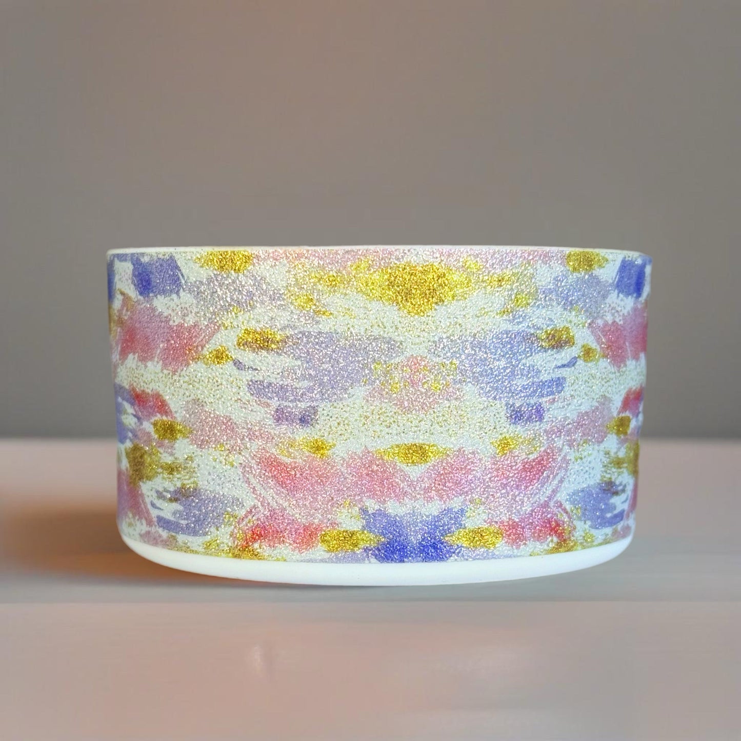 Watercolor Glitter Luxe Tumbler Boot  NEW!