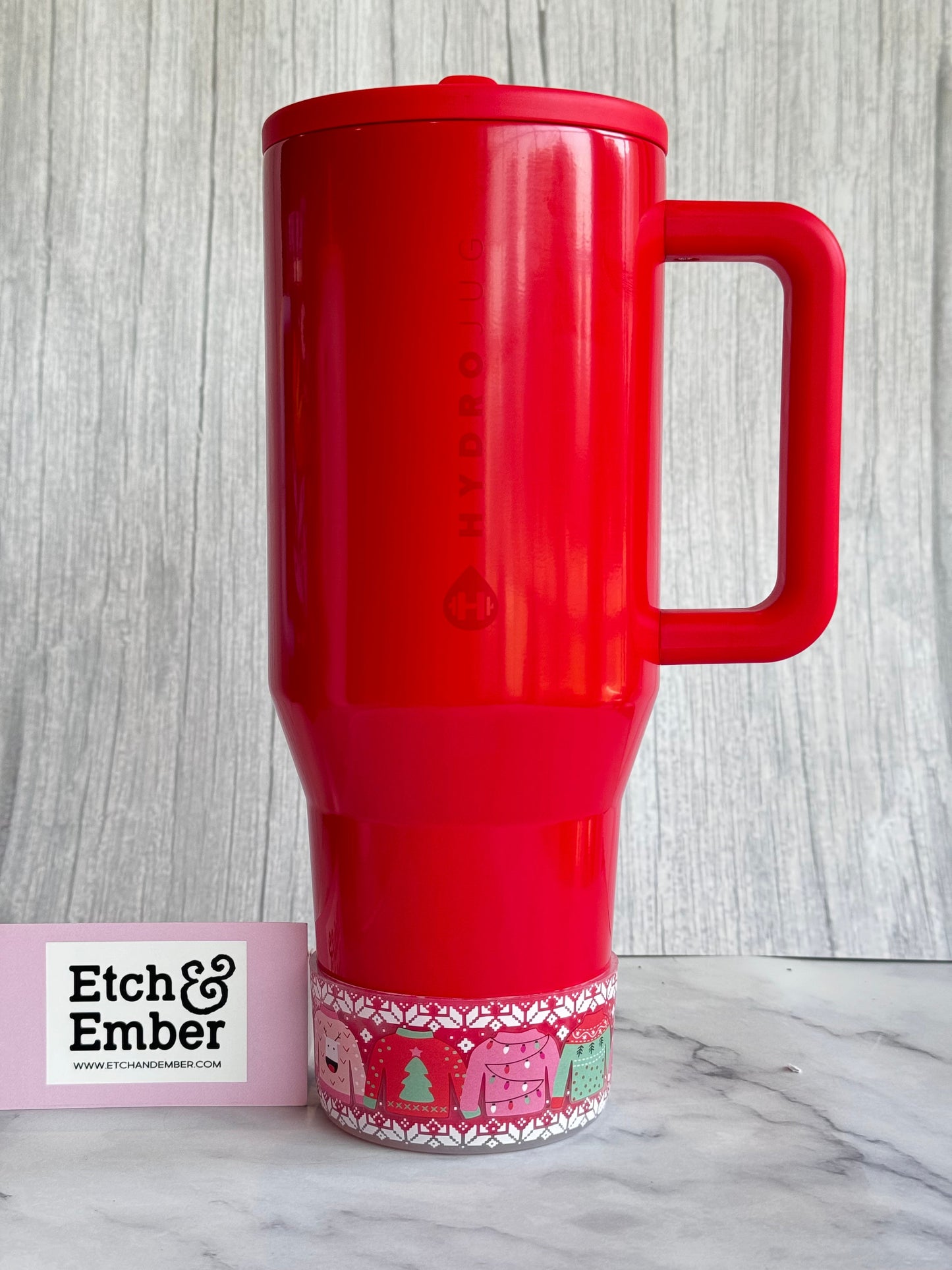 Christmas Sweaters Tumbler Boot