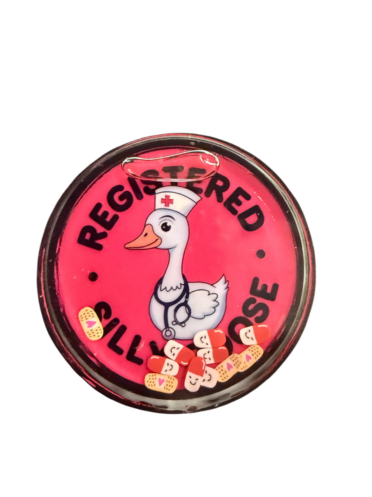 Shaker GlamClip Registered Silly Goose Nurse Liquid Shaker