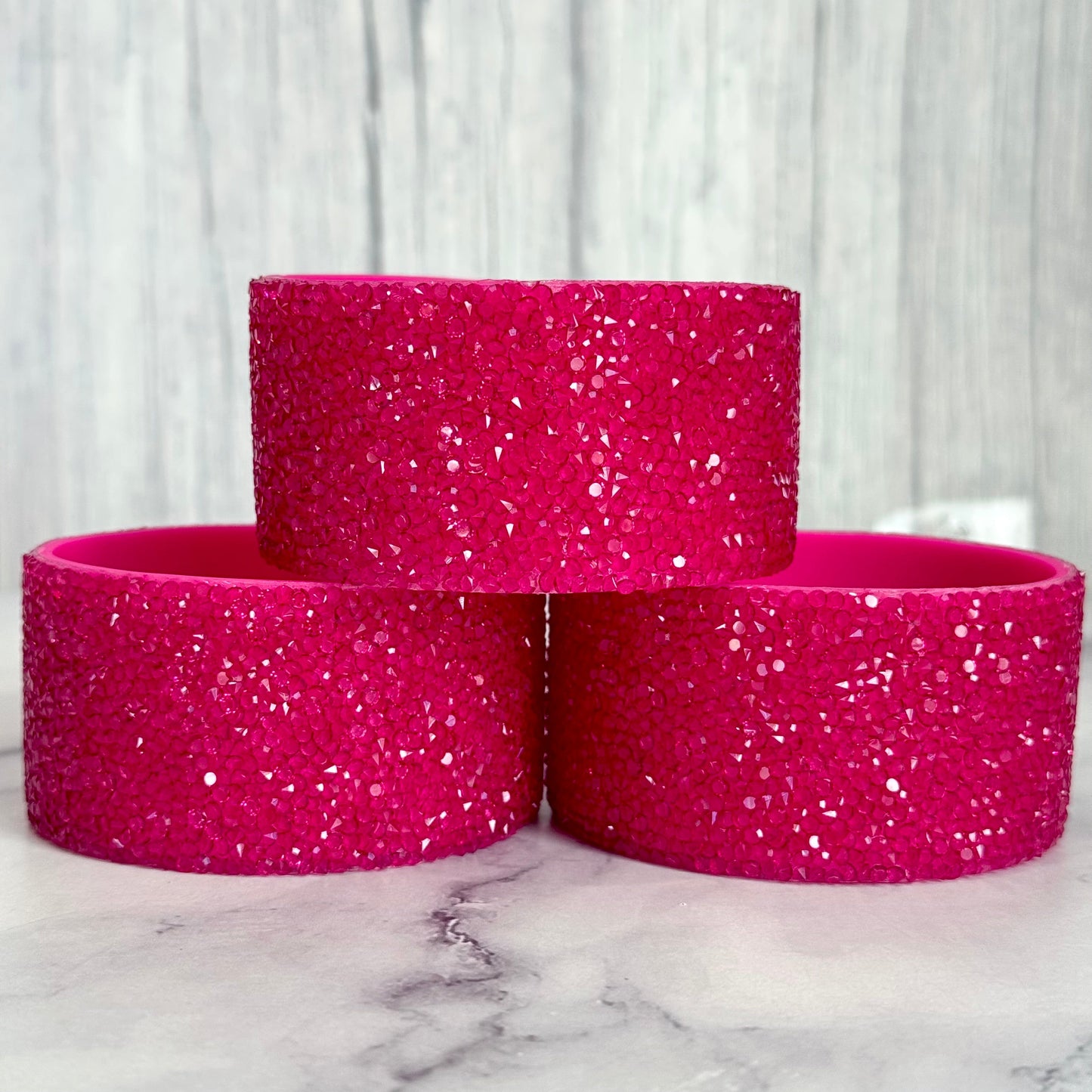 Flamingo Druzy BLING Tumbler Boot