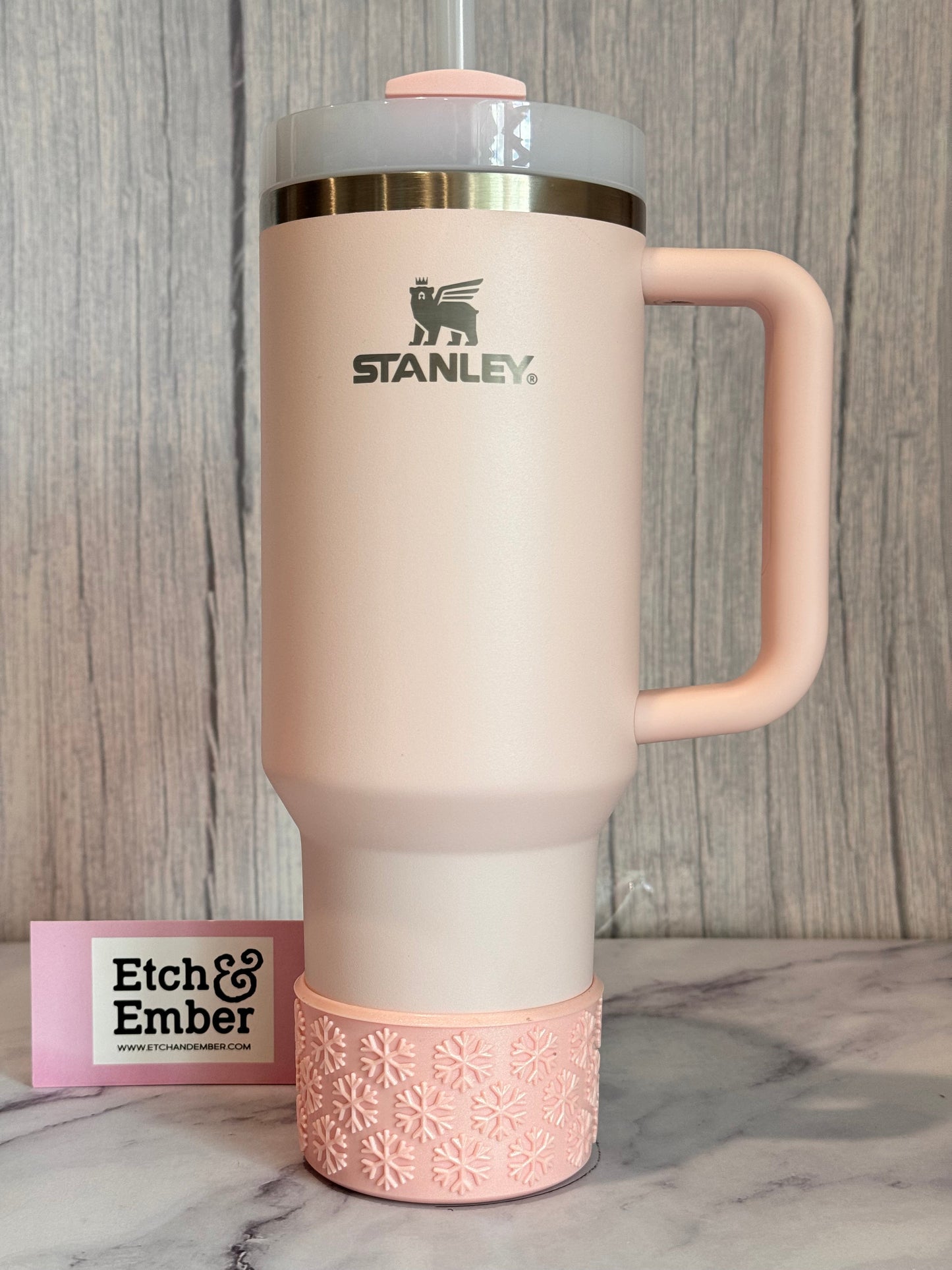 PINK SNOWFLAKES Tumbler Boot