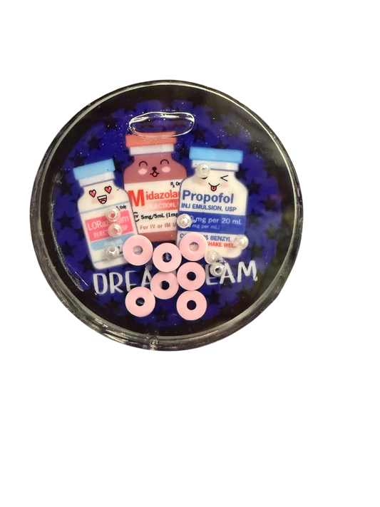 Shaker GlamClip Registered The Dream Team Ativan, Haldol, Propofol  Liquid Shaker