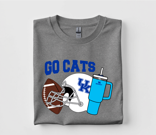 Go Cats Bougie Football T Shirt