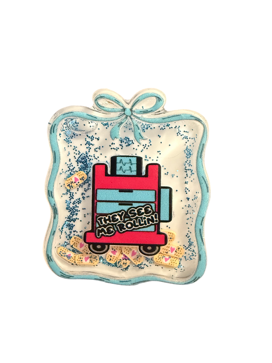 Shaker GlamClip They See Me Rolling Crash Cart Code Liquid Shaker