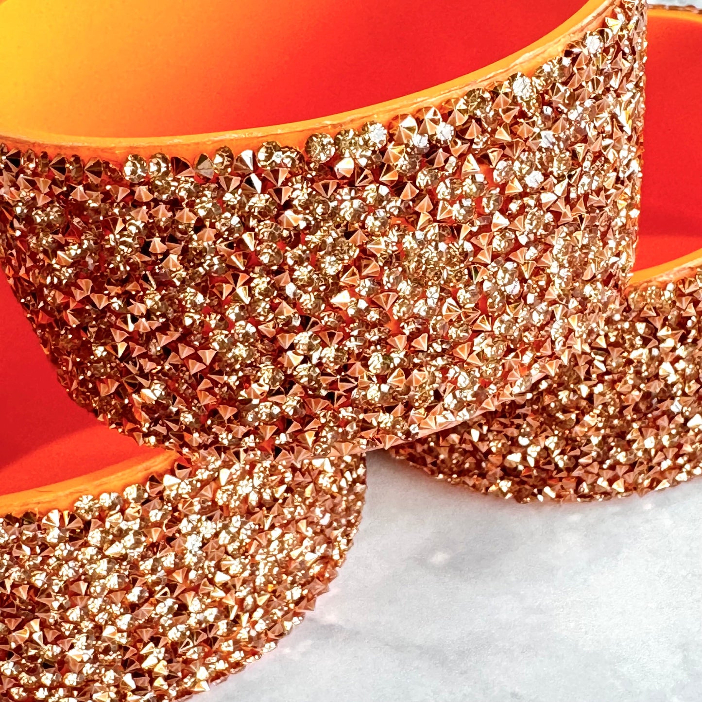 Copper Druzy BLING Tumbler Boot