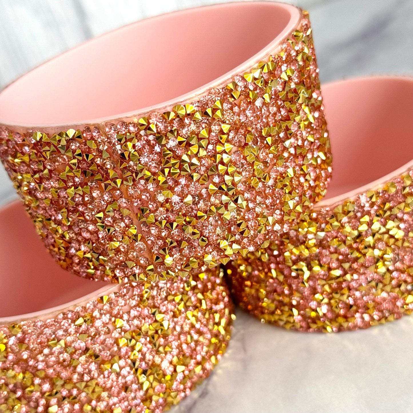 Glinda Pink Druzy Tumbler Boot
