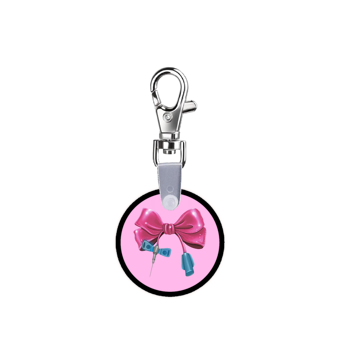 Coquette Phlebotomy Smart CodeClip Keychain