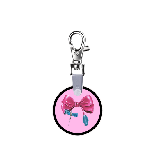 Coquette Phlebotomy Smart CodeClip Keychain