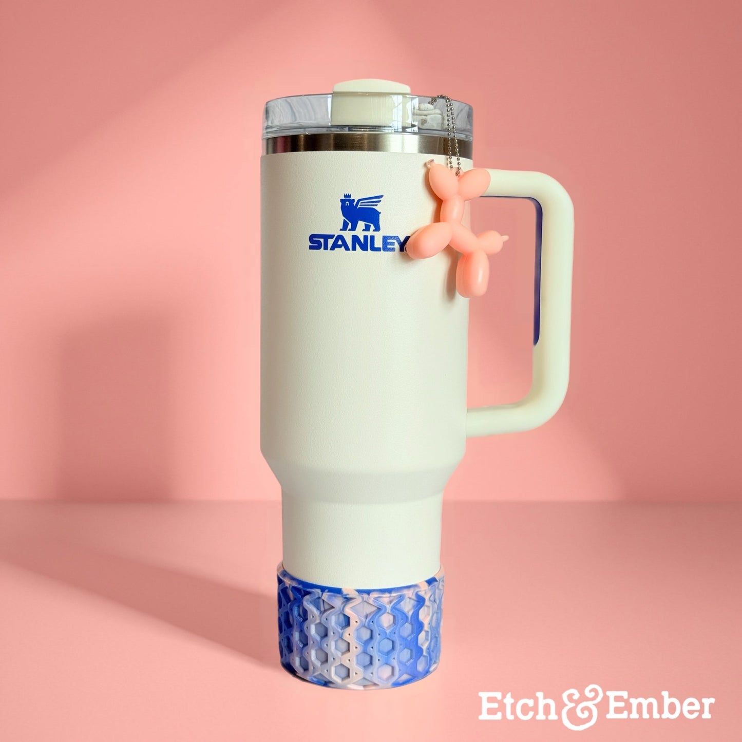 Royal Blue Bliss Waffle Tumbler Boot