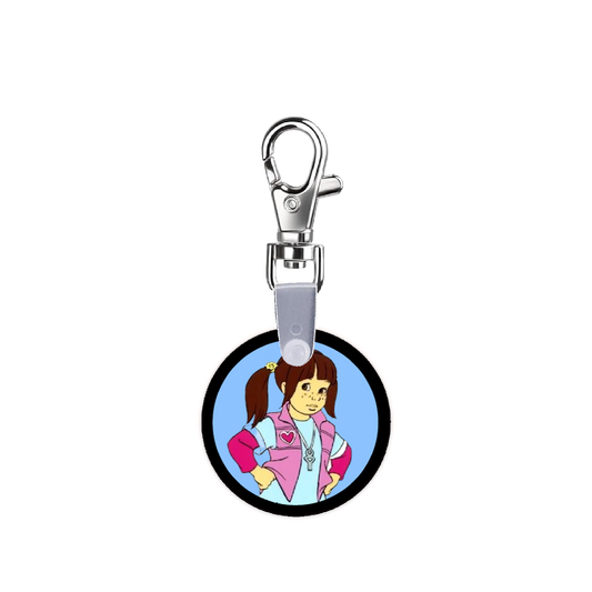 Punky Brewster Smart CodeClip Keychain
