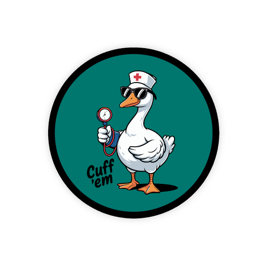 Silly Goose Cuff Em Smart Codeclip  Button